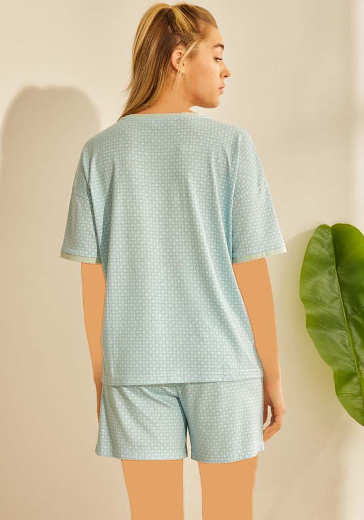 طقم شورت S&amp;L Flower