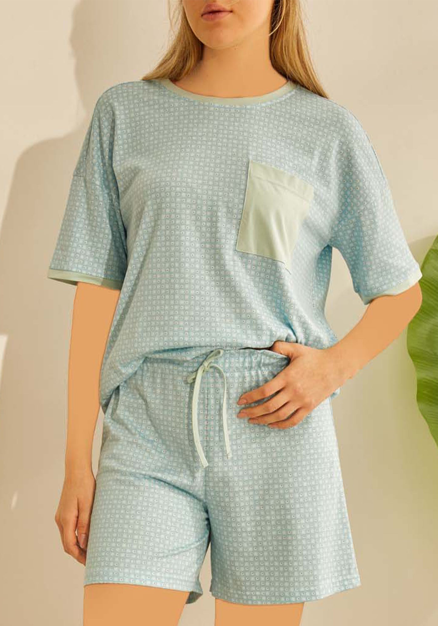 طقم شورت S&amp;L Flower