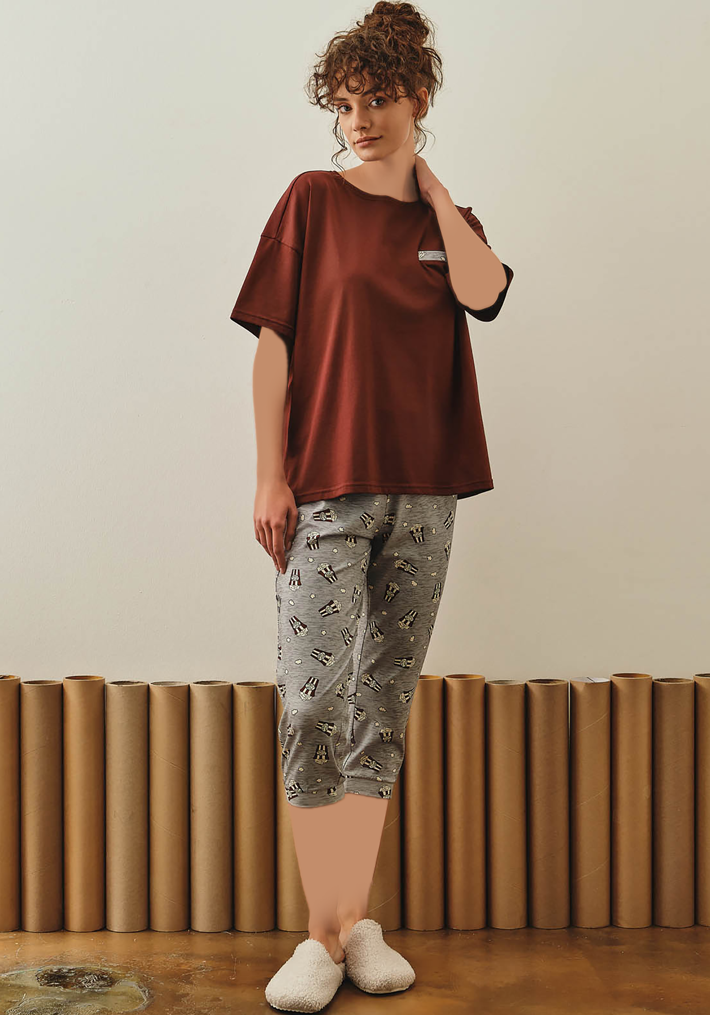 طقم برمودا بأكمام قصيرة من S&amp;L