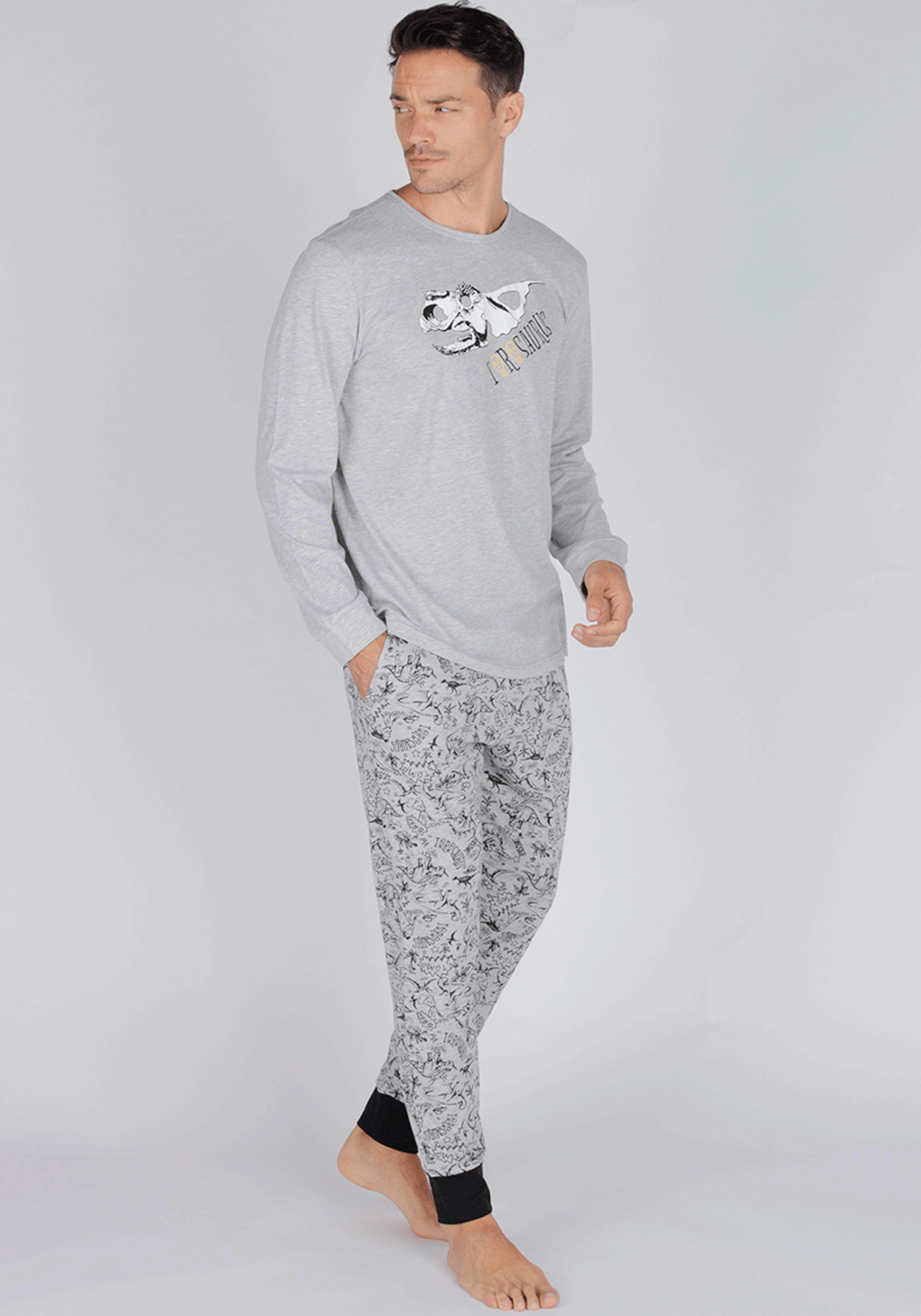 Men Long Sleeve Pajama