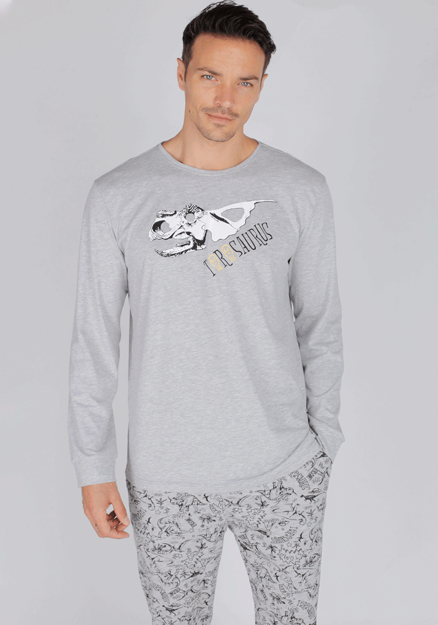 Men Long Sleeve Pajama