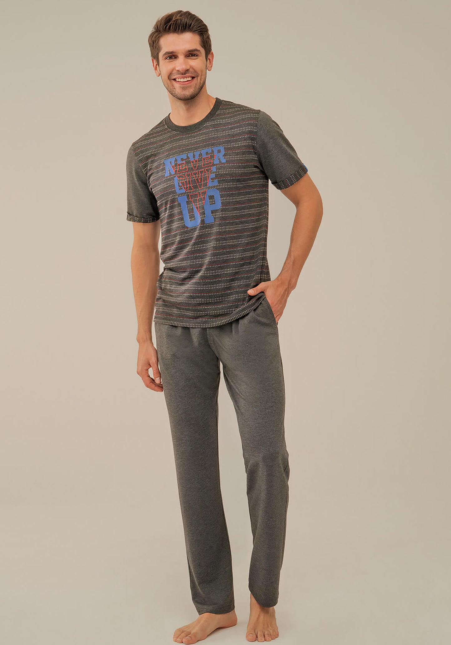 Men Short Sleeve Pajama