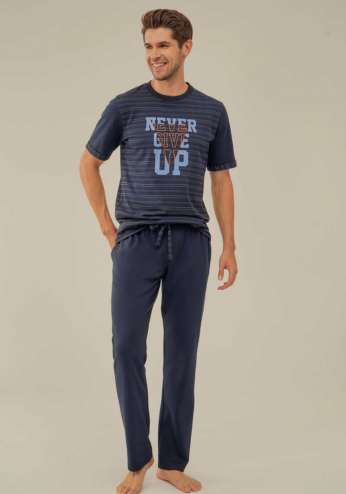 Men Short Sleeve Pajama