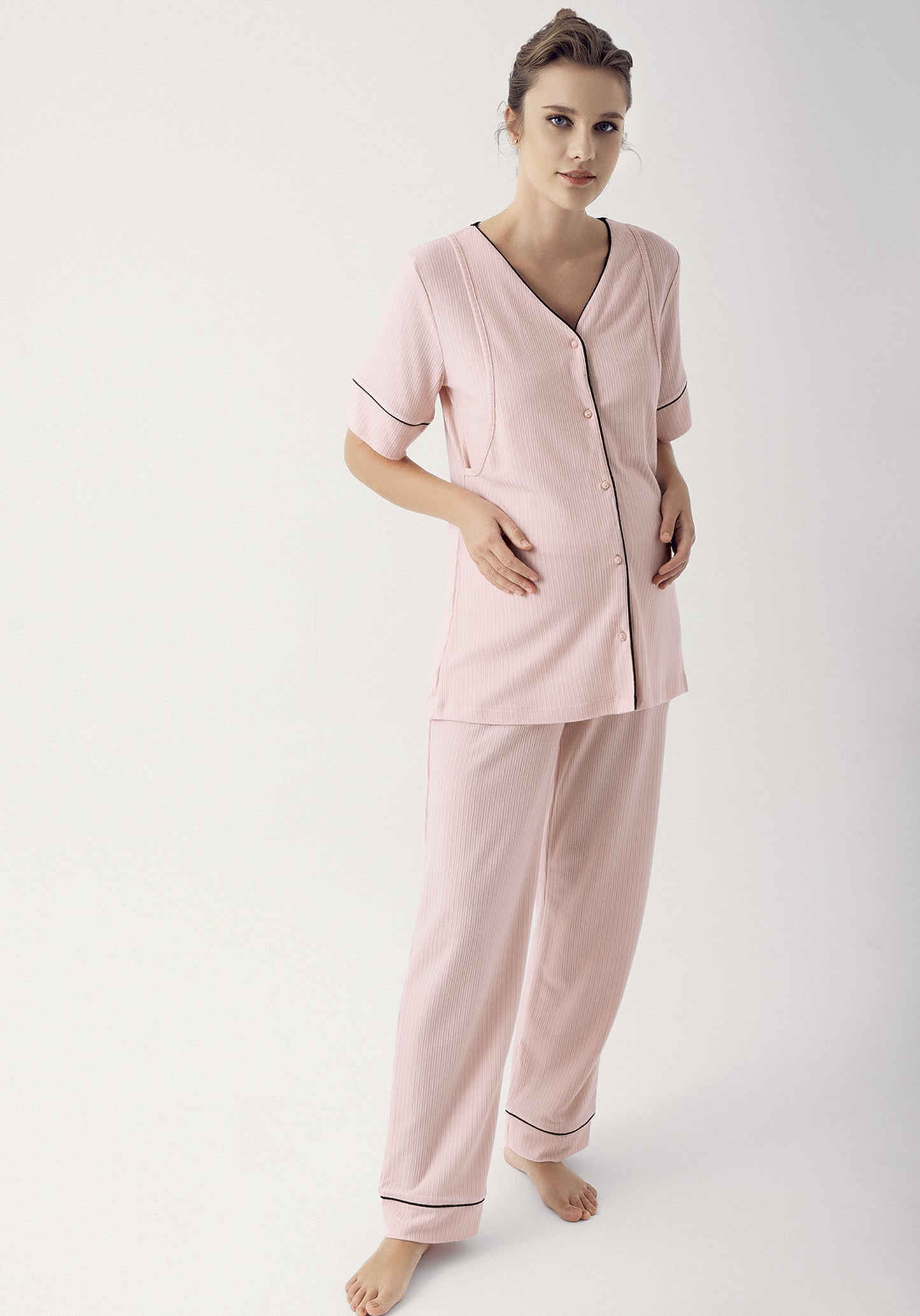 Maternal Button Pajama