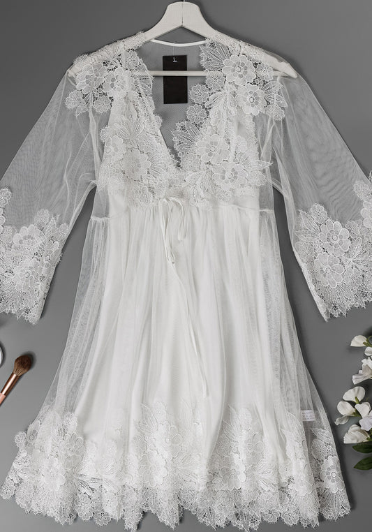 LNGR Bridal Robe Set